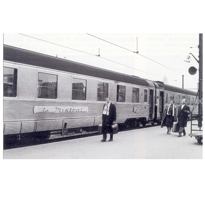 Plaque Mistral latérale voitures inox Mistral 69