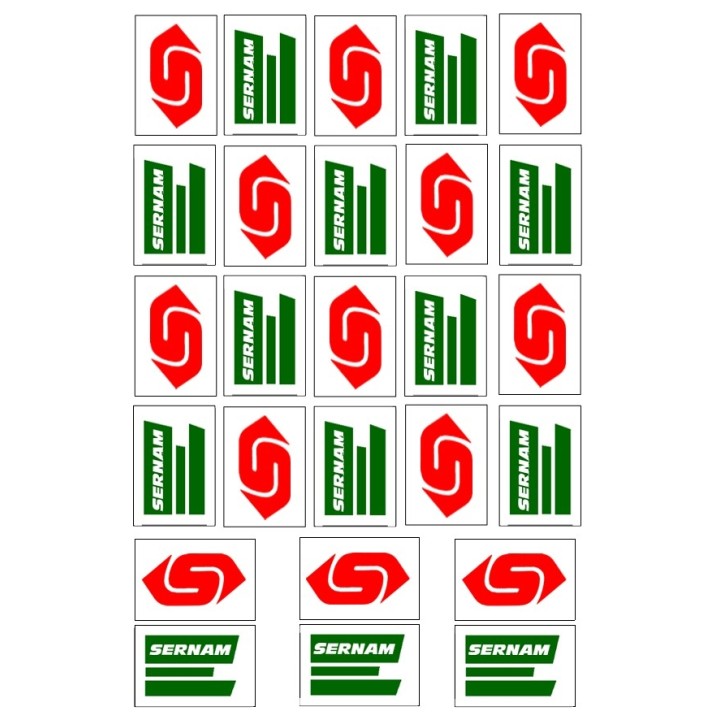 Sernam 1/32 autocollants