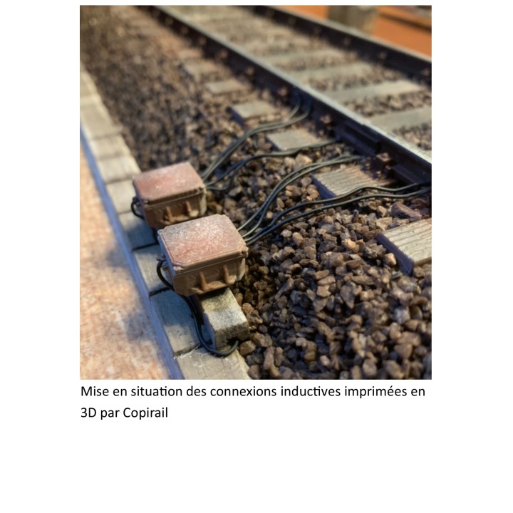 2 boitiers de Connexions inductives au 1/32