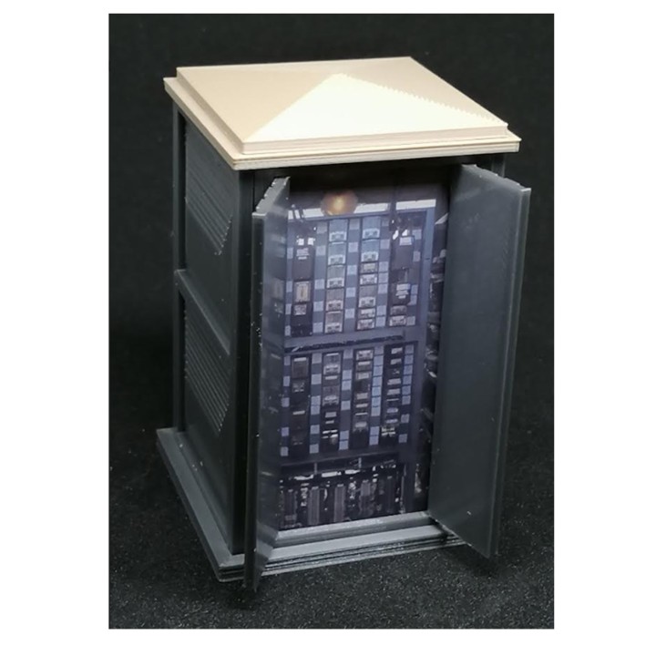 1/32, 1 armoire électrique du SES, échelle 1.