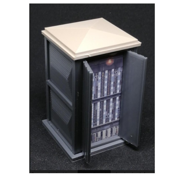 1/32, 1 armoire électrique du SES, échelle 1.