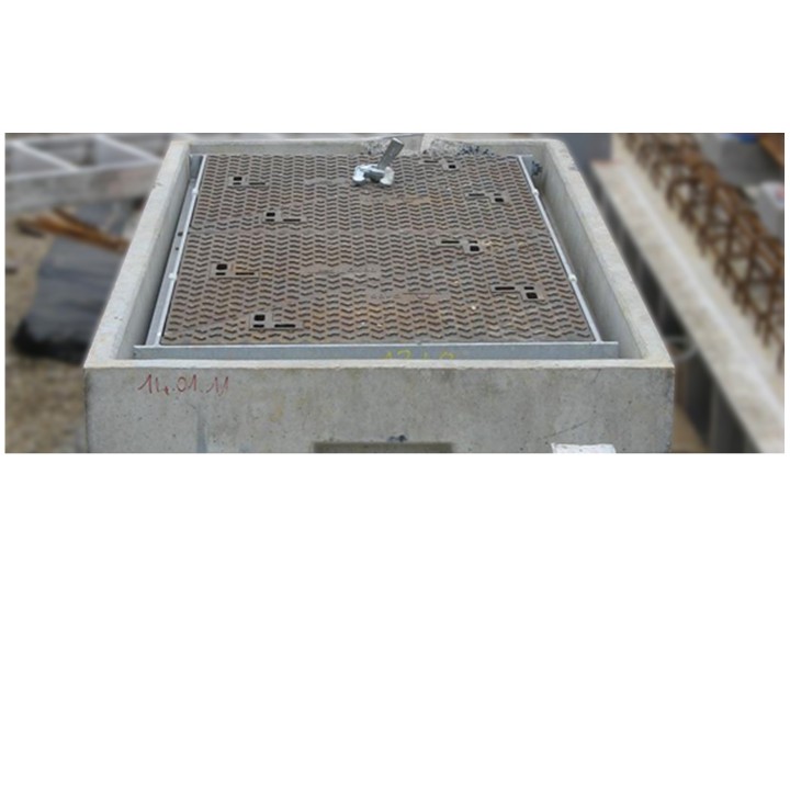 Chambre de tirage et tampons 1/32, caniveaux