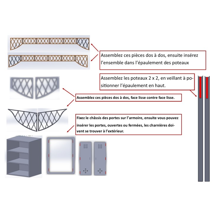 Station service pour dépôt autorail, échelle zéro, 1/43,5
