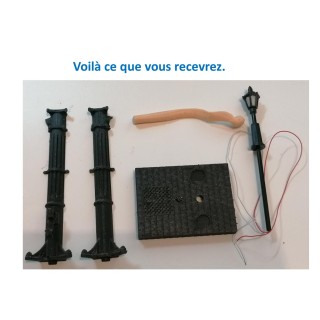 Manche à eau Etat, 1/43,5 échelle zéro