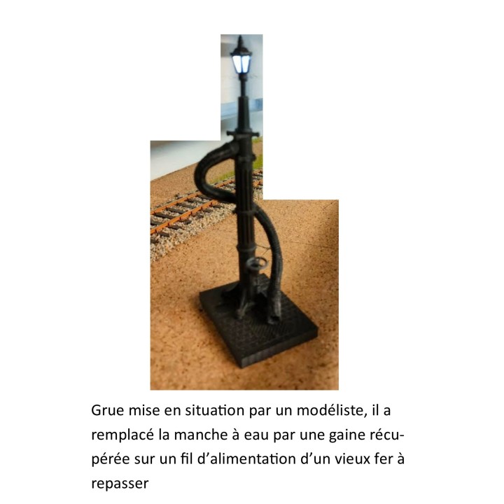 Manche à eau Etat, 1/43,5 échelle zéro