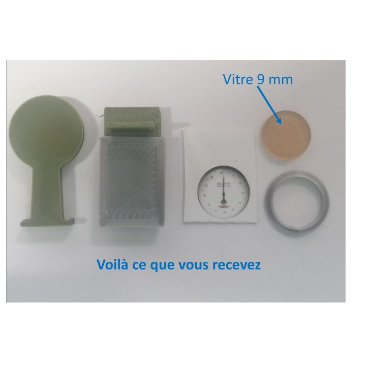 Pèse-personne de salle d'attente de gare, échelle zéro 1/43,5