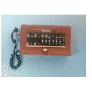 Téléphone mural, échelle zéro 1/43,5