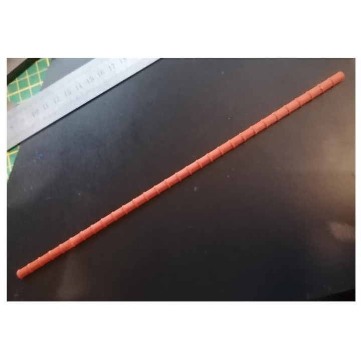 Bande de tuiles faitières échelle zéro 1/43,5