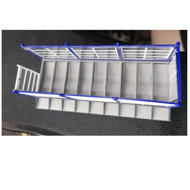 Sncf, abri de quai époque 6, échelle zéro, 1/43,5