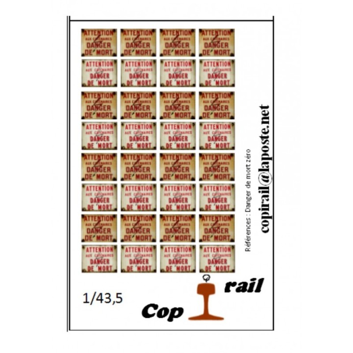 Danger de mort 1/43,5