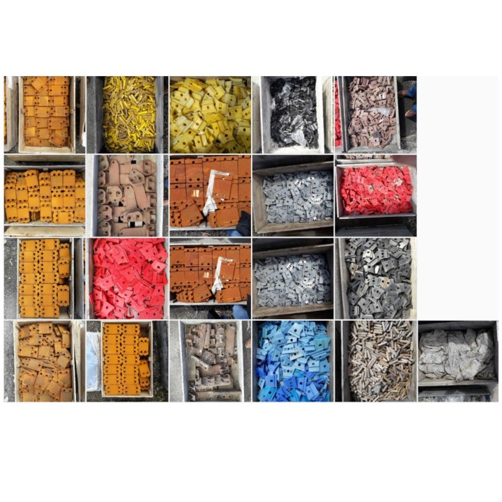 Palette et réhausse de palette de brigade voie