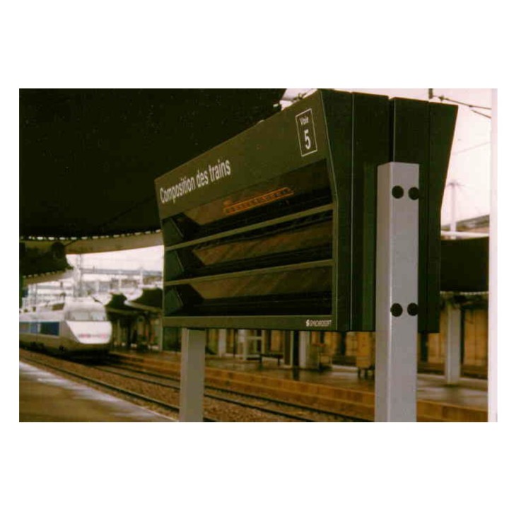 TRV 300 Tableau de Repérage des Voitures Composition des trains 1/43,5