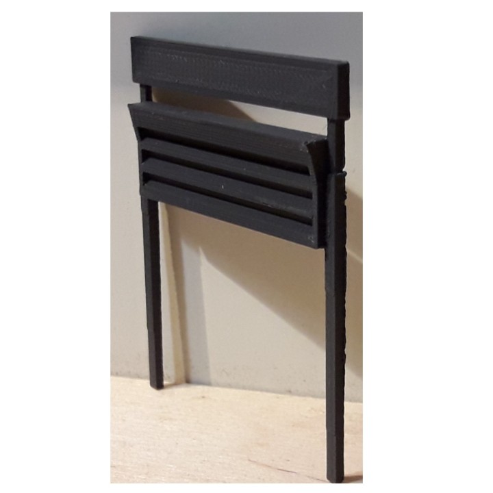 TRV 300 Tableau de Repérage des Voitures Composition des trains 1/43,5 nom de gare