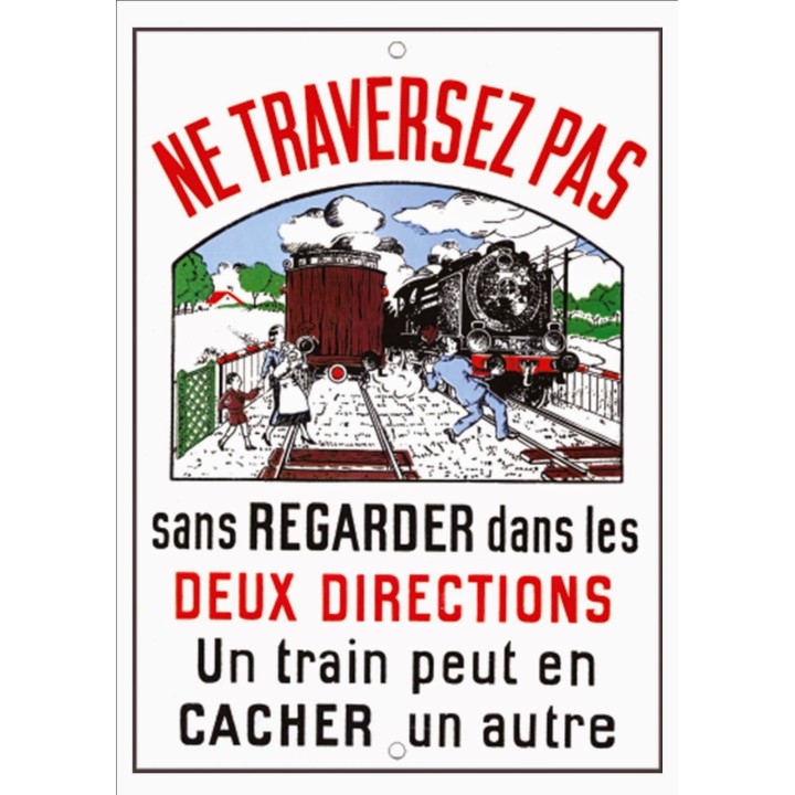 plaque passage à niveau Dauphiné