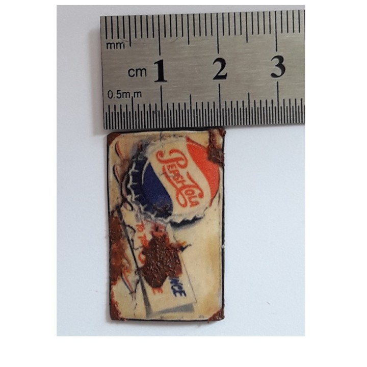 Plaque émaillée Pepsi-Cola