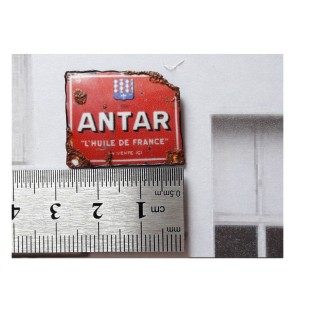 Repro de plaque émaillée "Antar"  - 1/87