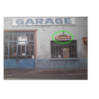 Repro de plaque émaillée "Philips Auto-Radio" 1/43