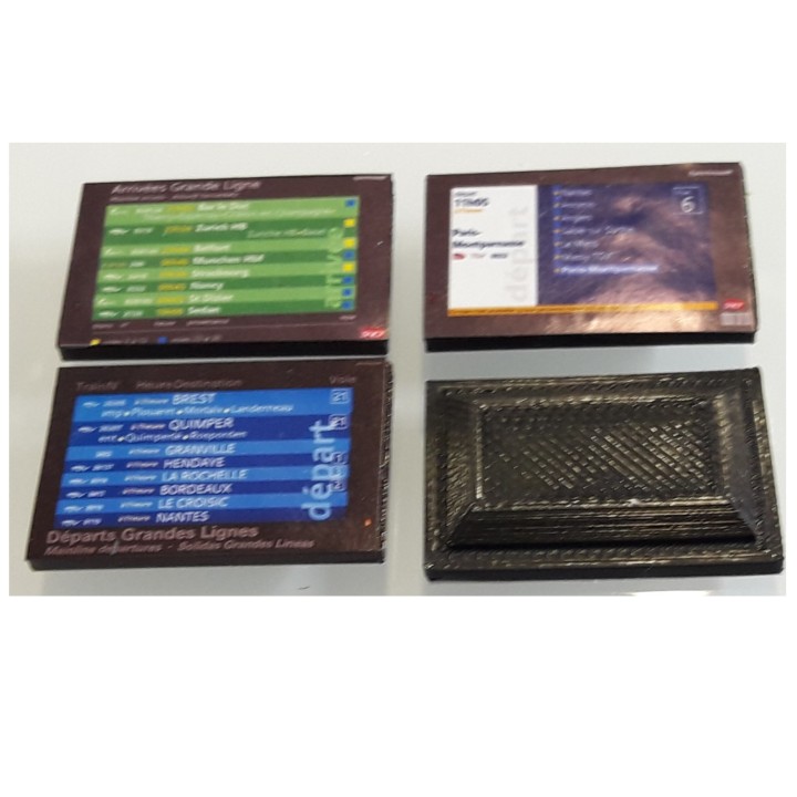 Ecrans 46" par 4, échelle zéro