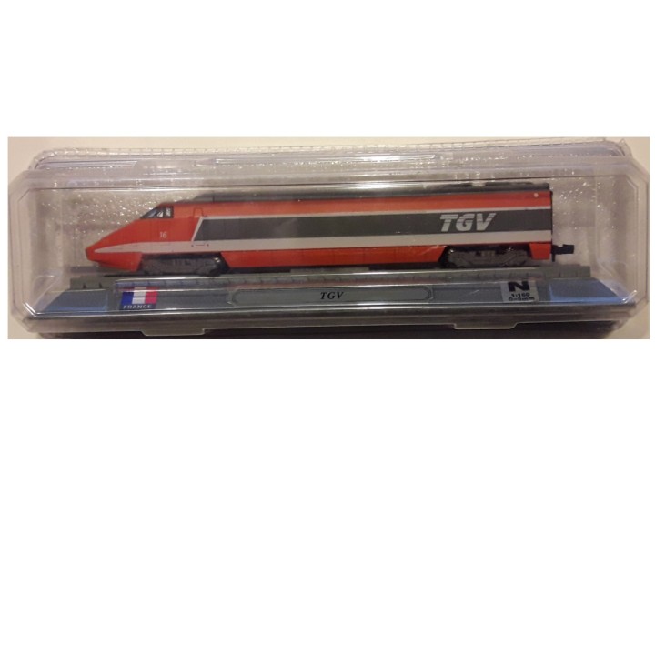 Moptrice Tgv Sud-Est n°16 reord du monde de vitesse