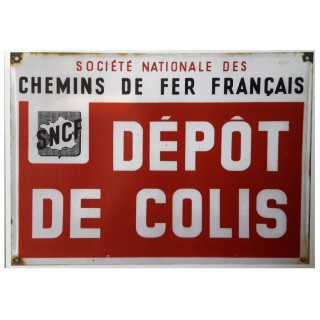 Carte postale Dépôt de colis