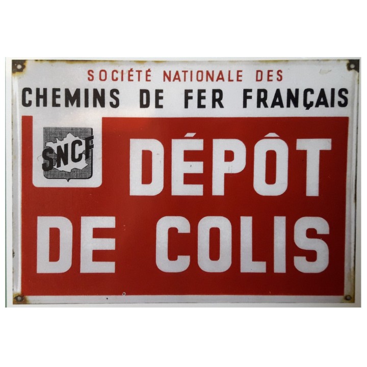Carte postale Dépôt de colis