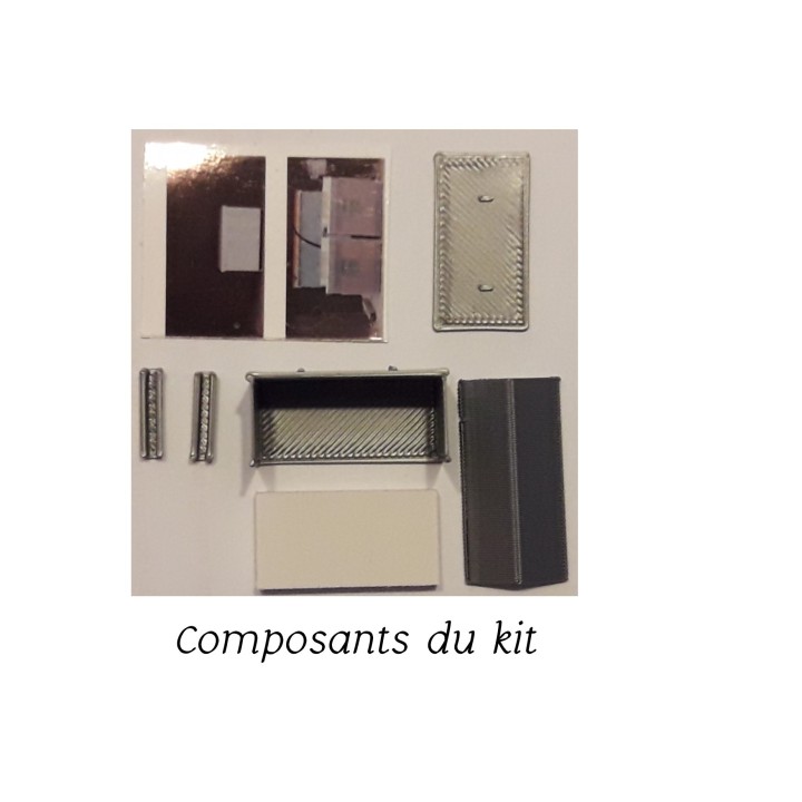 Caisse à piles ou accus Zéro