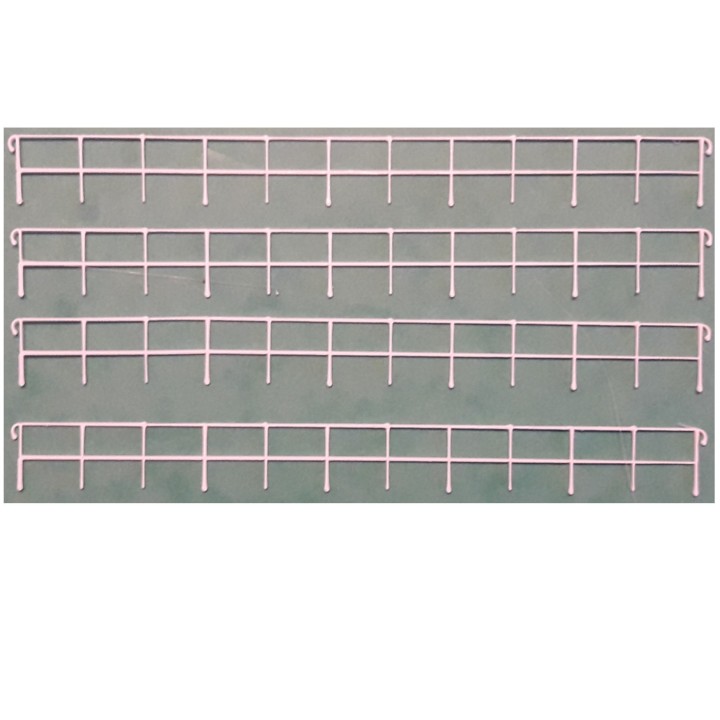 Rambarde blanche Sncf, échelle ho 1/87