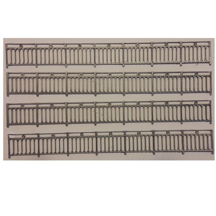 Rambarde fonte oblong 1/87 échelel Ho