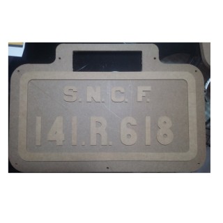 Plaque  141 R