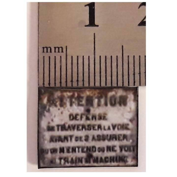 Attention, défense de traverser la voie, 1/43