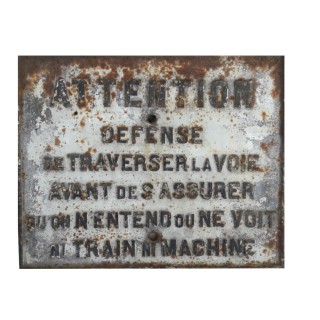 Attention, défense de traverser la voie, 1/43
