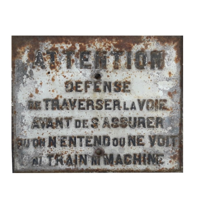Attention, défense de traverser la voie, 1/43