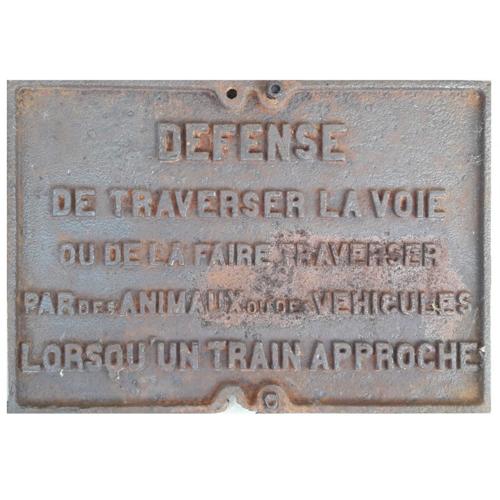 Défense de traverser la voie,  1/43,5