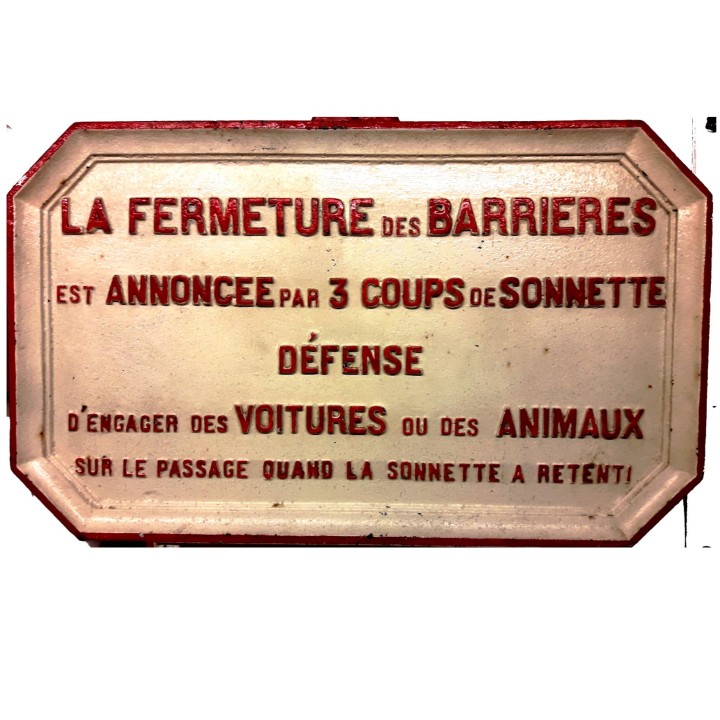 La fermeture des barrières 1/43,5
