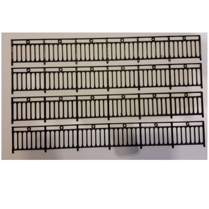 Barrière fonte oblong échelle zéro