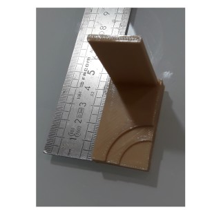 Pierre tombale de Bashung, échelle zéro