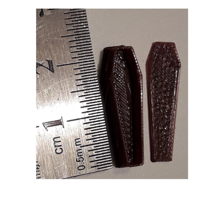 Cercueil échelle Ho 1/87