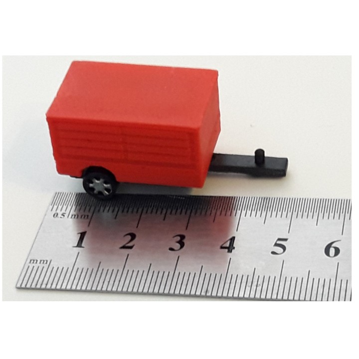 Compresseur remorqué, échelle Ho