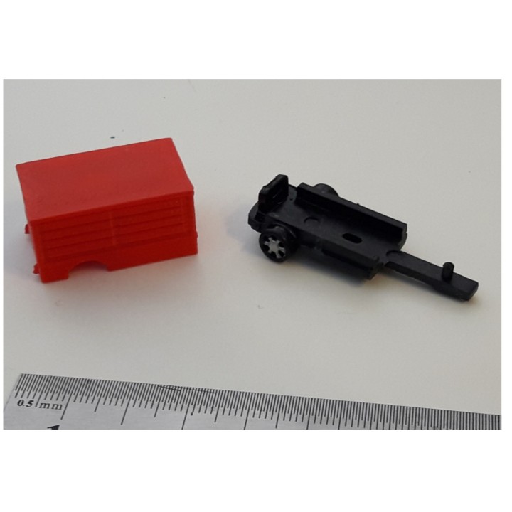 Compresseur remorqué, échelle Ho