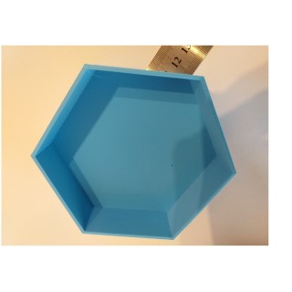 Grande piscine hexagonale échelle zéro