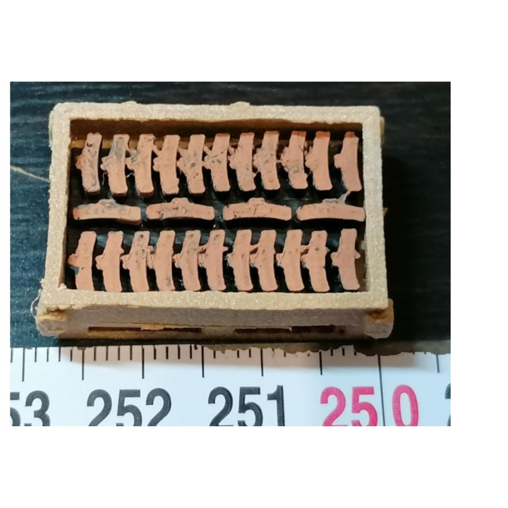 Semelles de freins neuves échelle zéro