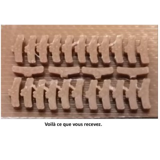 Semelles de freins neuves échelle zéro