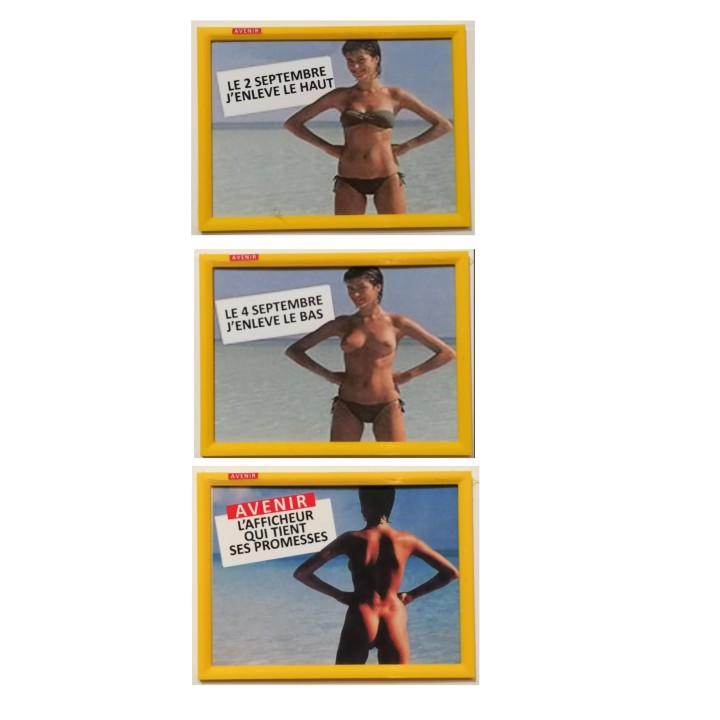 Demain, j'enlève le bas, 3 panneaux