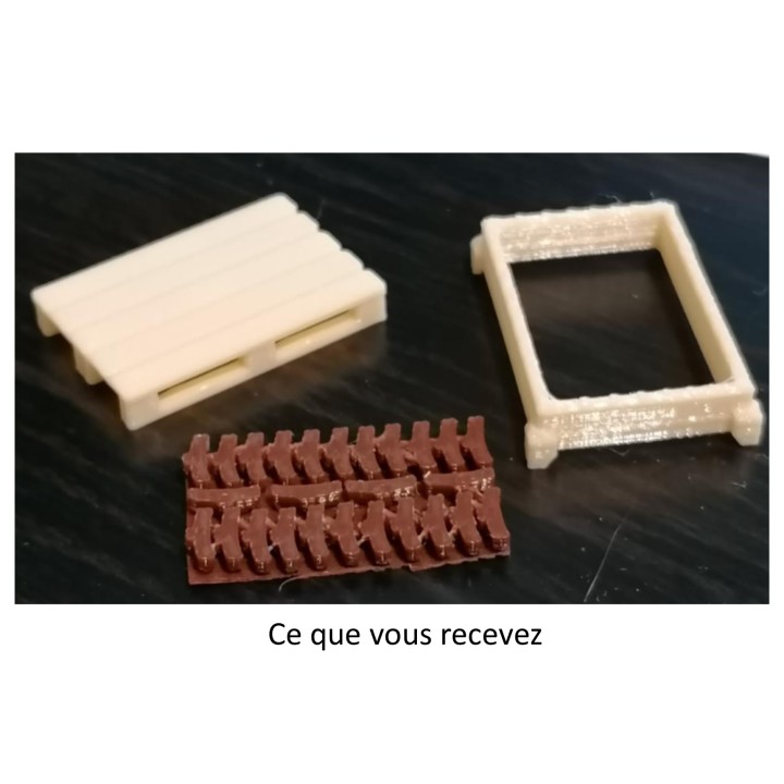 Palette de semelles de freins échelle Zéro