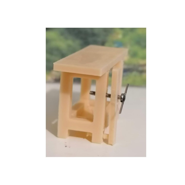 Établi menuisier échelle Zéro