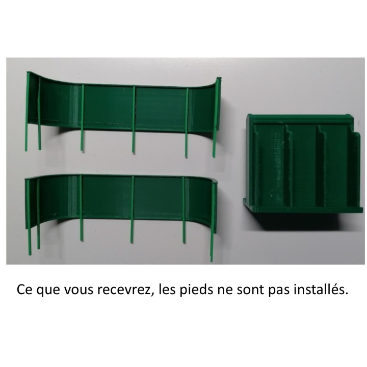 Vespasienne échelle Zéro