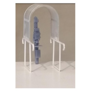 Cabine téléphone de voie Sncf, échelle zéro.1/43,5