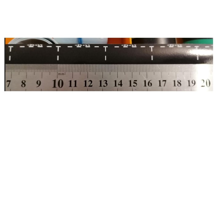 30 Places de stationnement payant, échelle N.